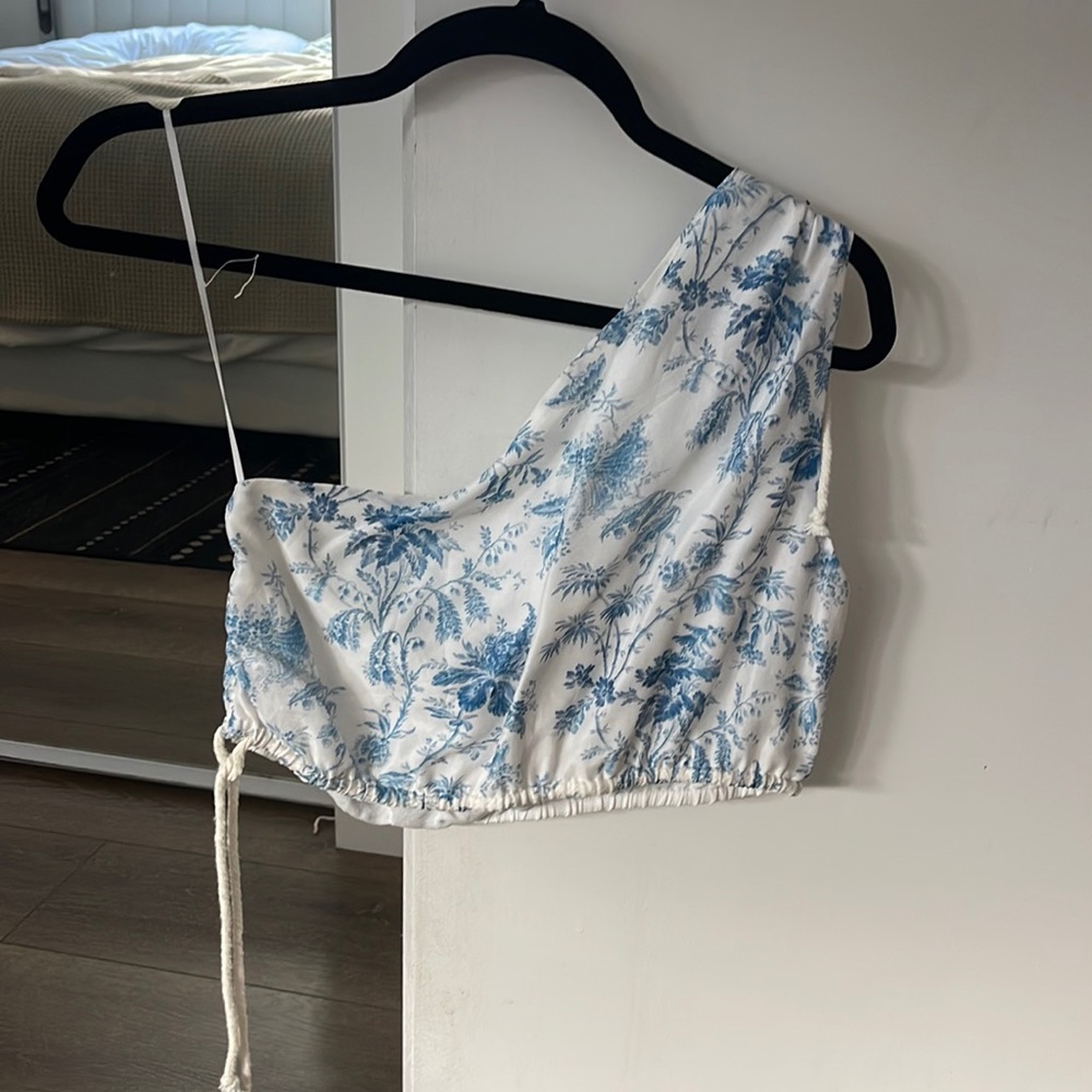 SIR the label one shoulder top
